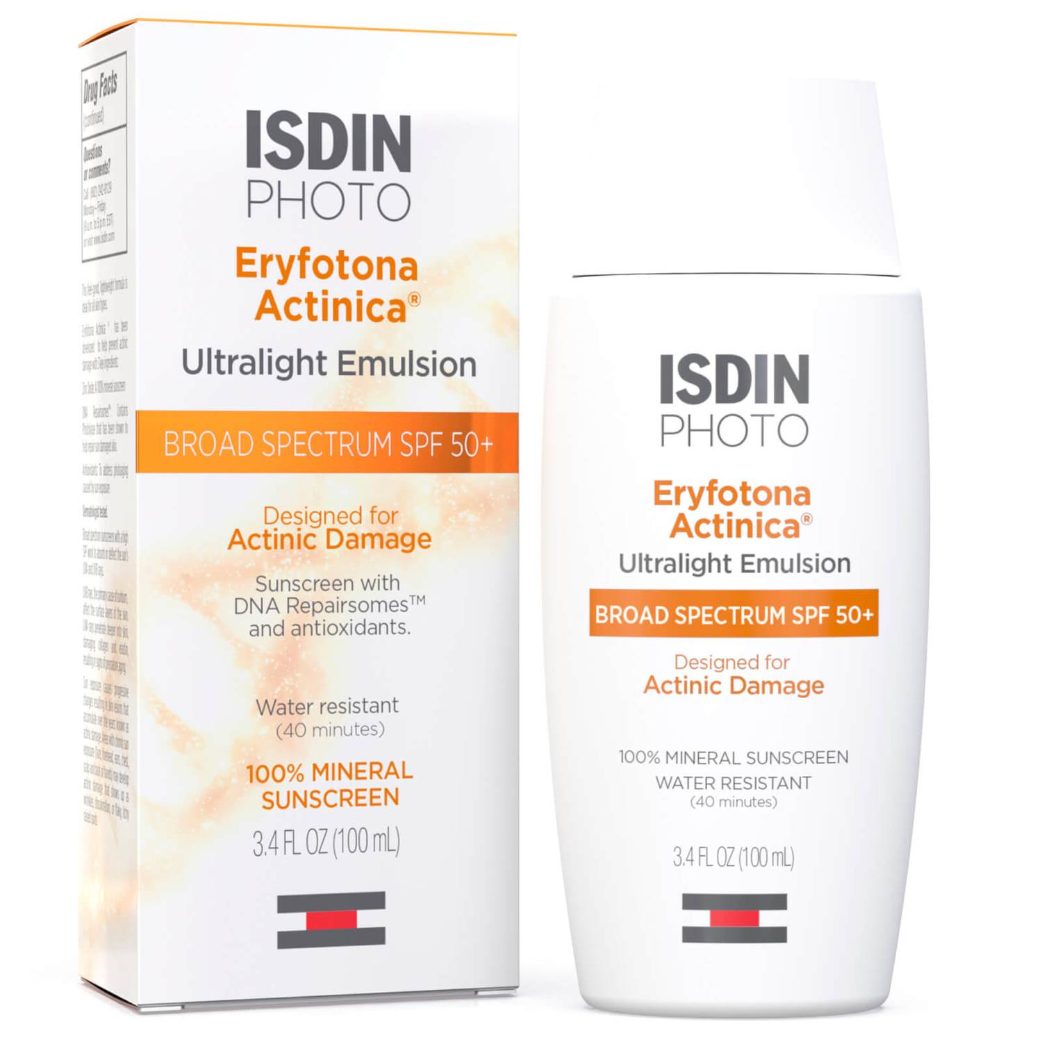Isdin Eryfotona Actinica SPF 50 Mineral Sunscreen